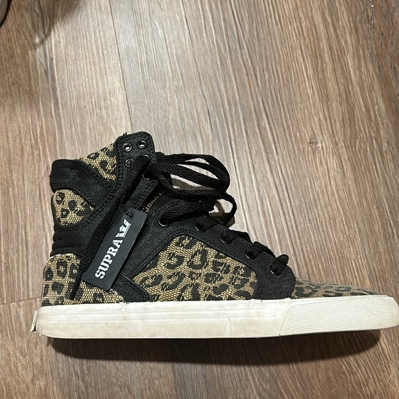 RARE Supra Women's Skytop Cheetah Print Sneakers - Picture 6 of 6